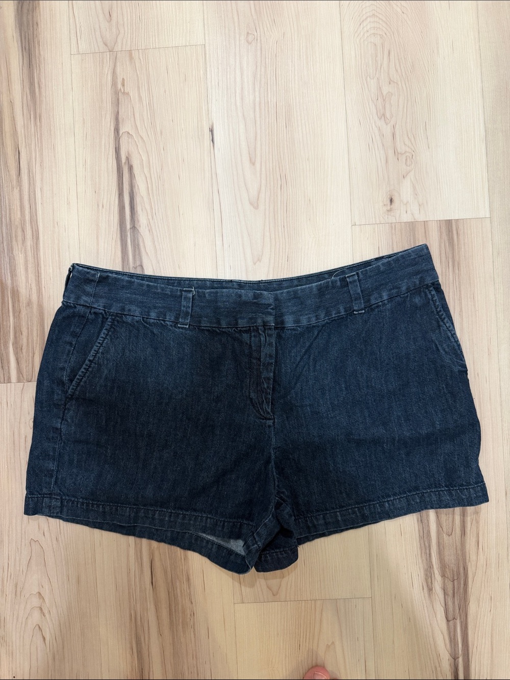 LOFT Dark Blue Denim Shorts